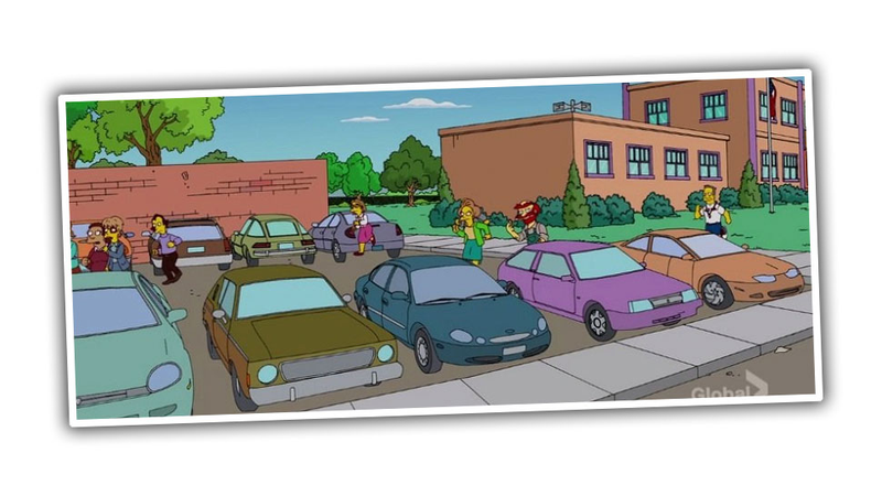 Illustration for article titled A Guide To Every Real-World Car Used In The Simpsons